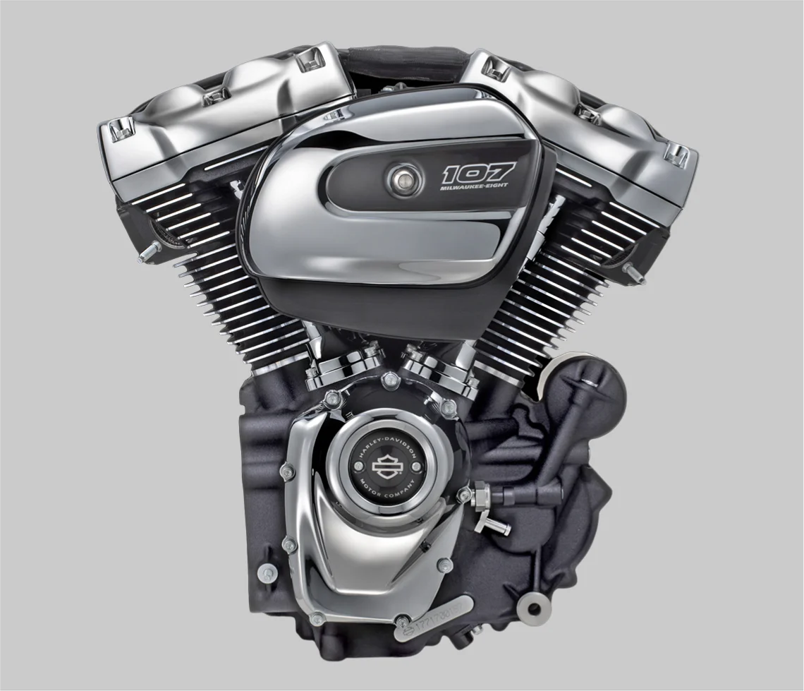 Harley-Davidson Milwaukee Eight 107 V-Twin engine